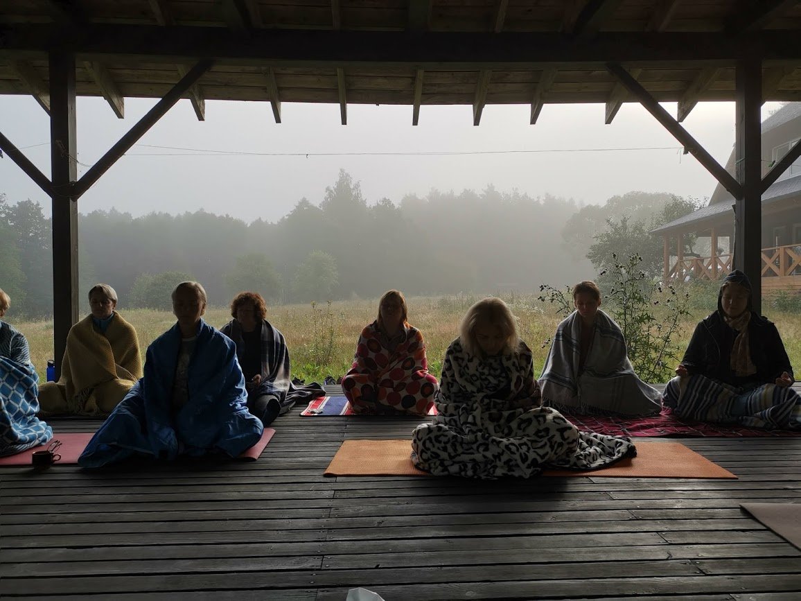 meditaciju stovykla