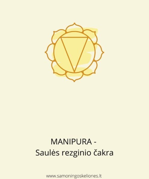 manipura saules rezginio cakra