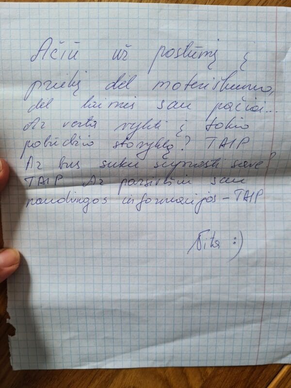 Sąmoningos kelionės